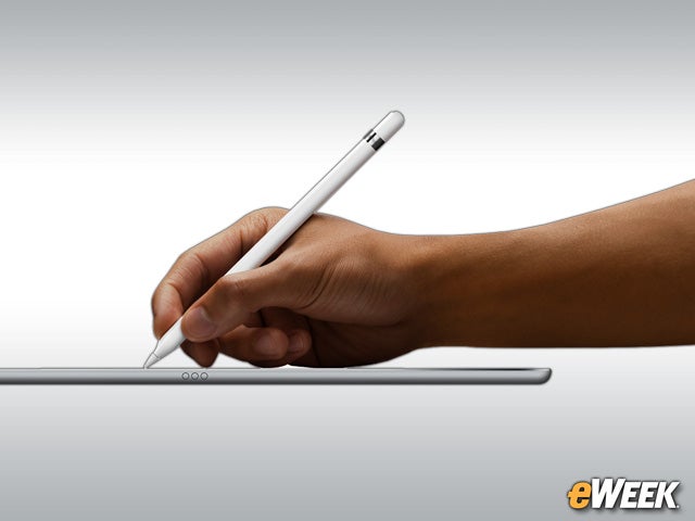 iPad Pro has the Apple Pencil That's Sold Separately